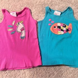 Hanna Andersson tanks (2) size 90